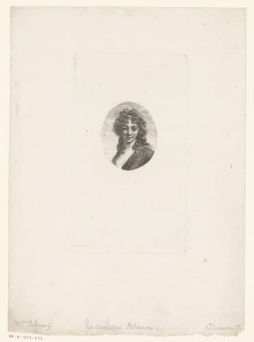 Portret van Isabella Teotochi Albrizzi