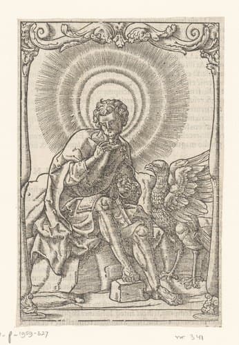 Johannes de Evangelist by anonymous; Anton von Woensam