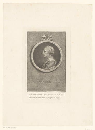 Portret van Alexander Pope