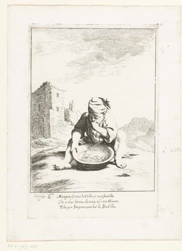 Cacasenno eet pap by Giuseppe Maria Crespi