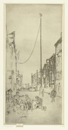 De mast by James Abbott McNeill Whistler