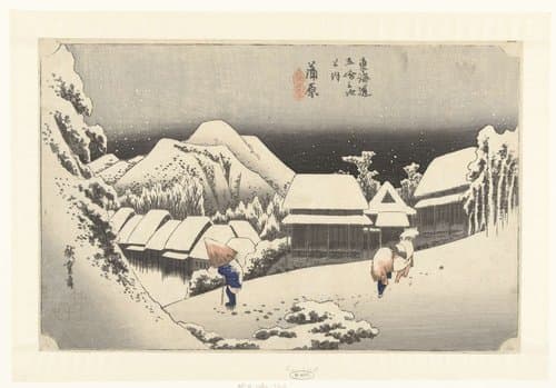 De 53 stations van de Tokaido by Hiroshige (I) , Utagawa