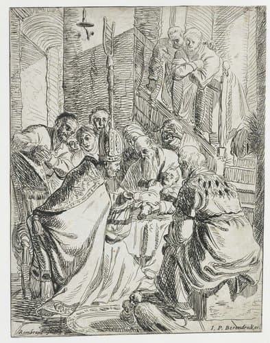 The circumcision by Rembrandt van Rijn