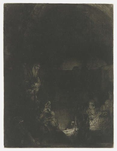The Entombment by Rembrandt van Rijn