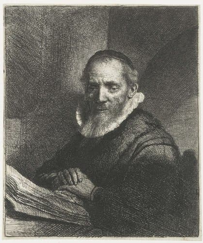 Jan Cornelis Sylvius by Rembrandt van Rijn