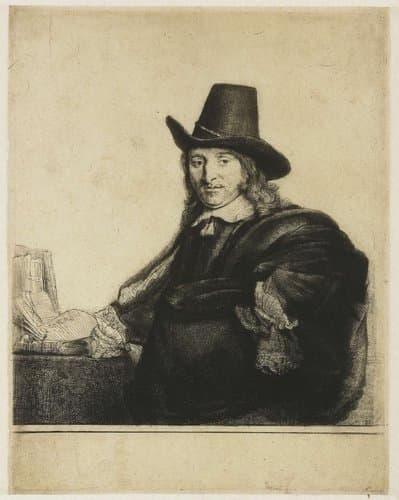 Jan Asselijn by Rembrandt van Rijn