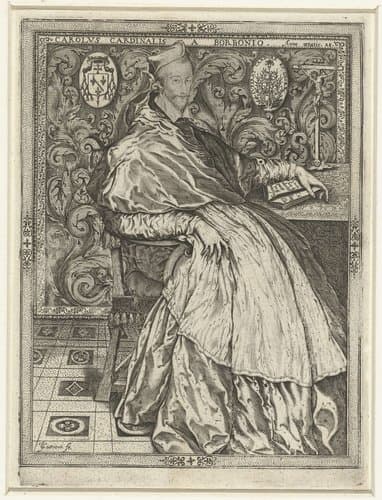 Carolus Cardinalis a Borbonio anno aetatis 28