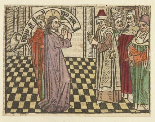 Christus en de strikvraag van de Farizeeërs