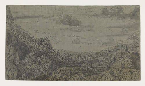 The Enclosed Valley by Hercules Segers