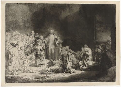 Christ Healing the Sick (‘Hundred Guilder Print’) by Rembrandt van Rijn