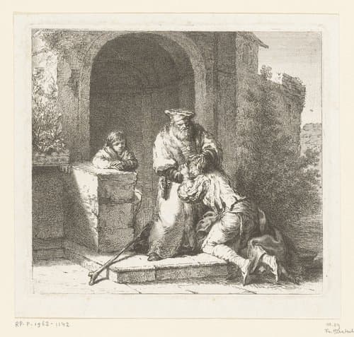 Terugkeer van de verloren zoon by Adam von Bartsch