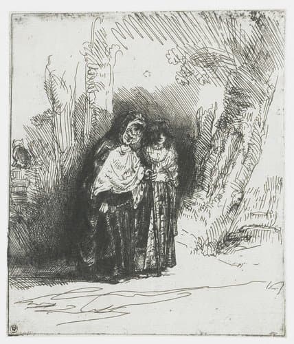 Het Spaanse heidinnetje Preciosa by Rembrandt van Rijn