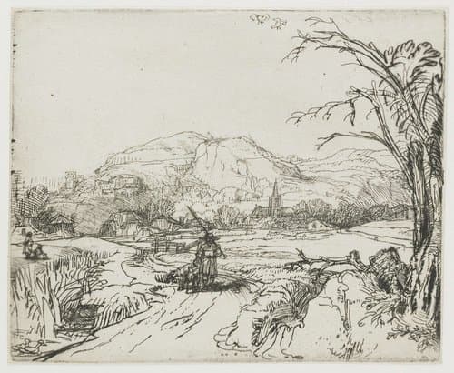 Het jagertje by Rembrandt van Rijn