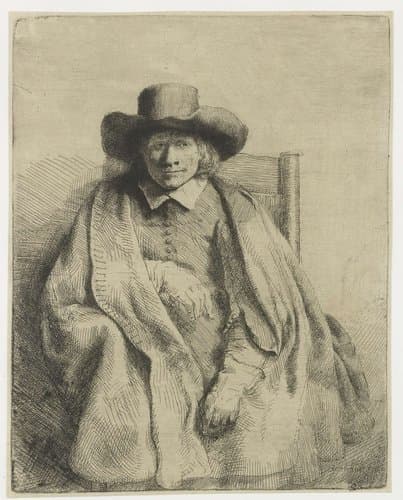 Clement de Jonghe by Rembrandt van Rijn