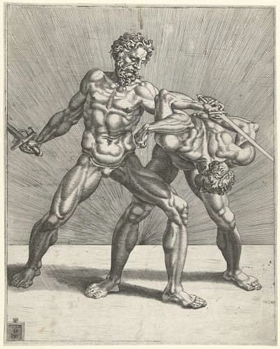 6/8 by Dirck Volckertsz. Coornhert