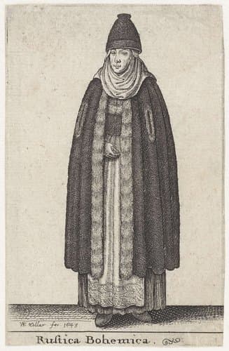 Rustica Bohemica by Wenceslaus Hollar