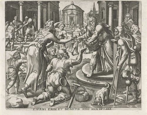 Werken van barmhartigheid by Pieter Nagel