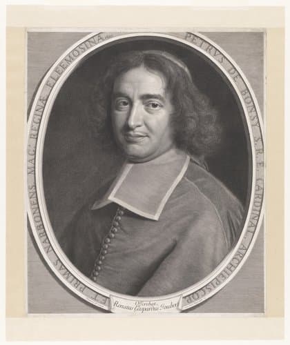 Petrus de Bonsy s.r.e. Cardinal Archiepiscop (...) by Robert Nanteuil