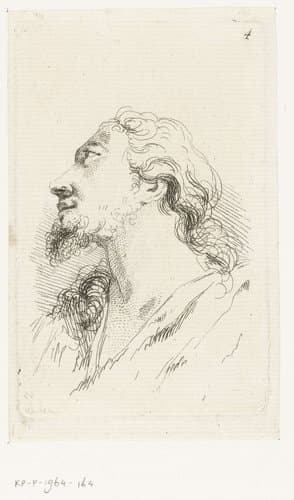 Hoofd van Christus by François Boucher