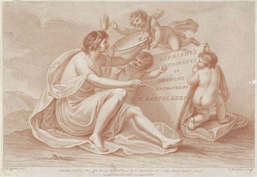 Ciprianis beginselen van het tekenen by Francesco Bartolozzi