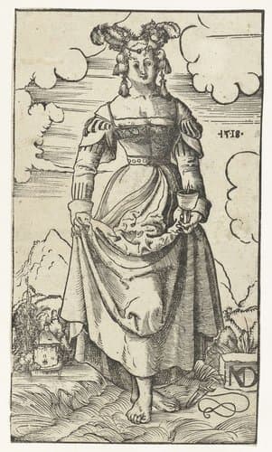 Vijf wijze en vijf dwaze maagden by Niklaus Manuel Deutsch