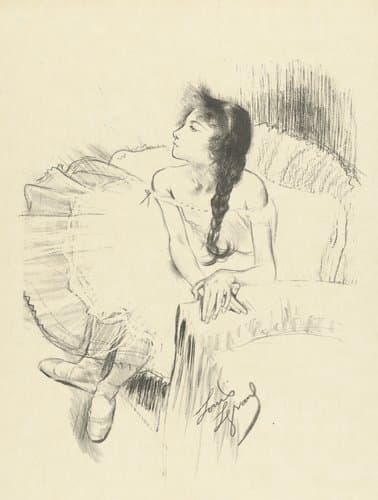 Balletdanseres by Louis Legrand