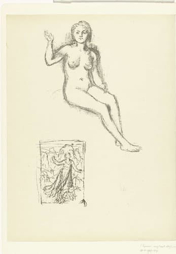 Etude by Pierre Cécile Puvis de Chavannes