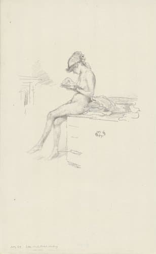 The Little Nude Model by James Abbott McNeill Whistler