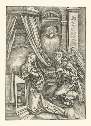 Annunciatie by Hans Baldung Grien