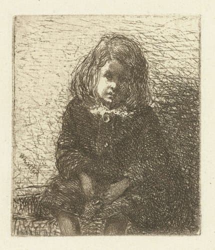 Portret van Arthur Haden by James Abbott McNeill Whistler