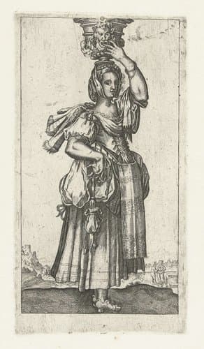 Tuinierster by Abraham Bosse
