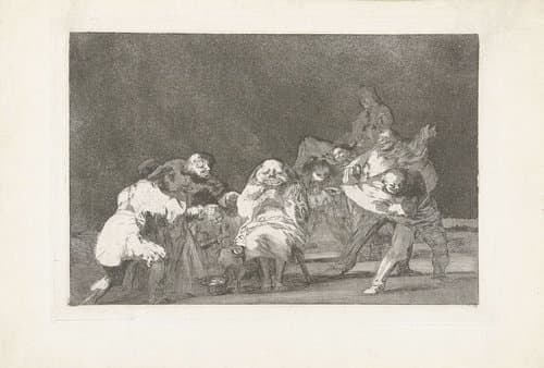 Los Disparates (De dwaasheden) by Francisco de Goya