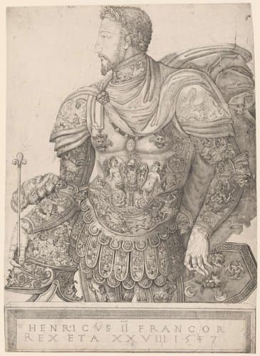 Portret van Hendrik II van Frankrijk by Nicolò della Casa