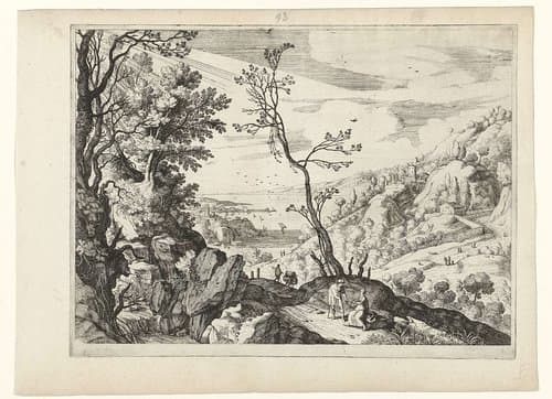 Italiaanse landschappen by Guilliam van Nieulandt (II)