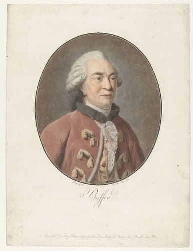 Portret van Georges Louis Leclerc graaf van Buffon