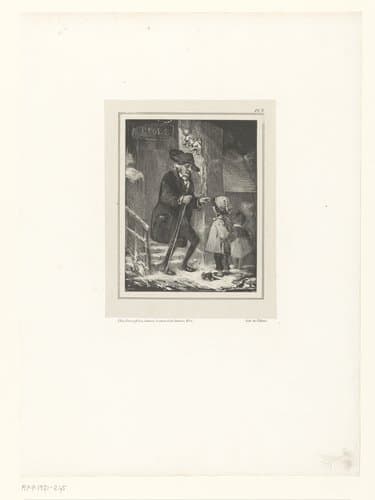 Le maître d'école by Nicolas Toussaint Charlet