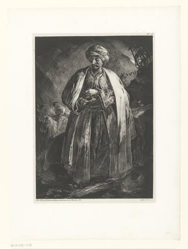 Croquis et pochades à l'encre par Charlet by Nicolas Toussaint Charlet