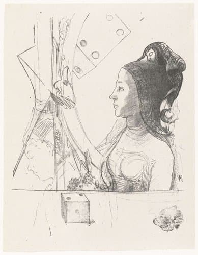 Planches d'essai by Odilon Redon
