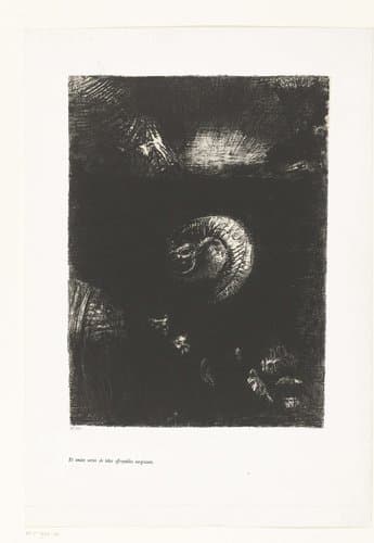 Tentation de Saint-Antoine (1) by Odilon Redon