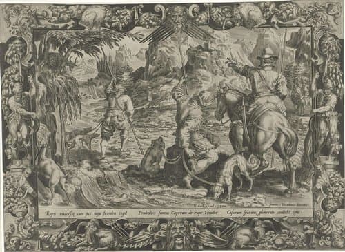 Jachtscènes by Harmen Jansz Muller