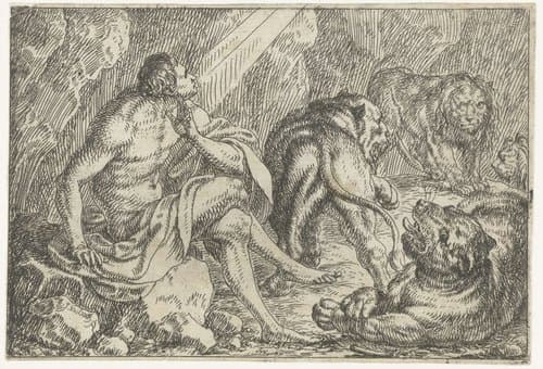 Daniël in de leeuwenkuil by Jonas Umbach