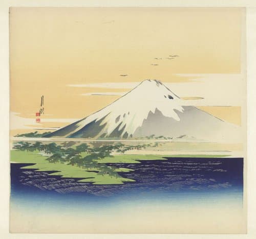 Fuji by Ogata Gekkô
