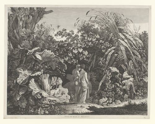 Auch ich war in Arkadien by Carl Wilhelm Kolbe (I)