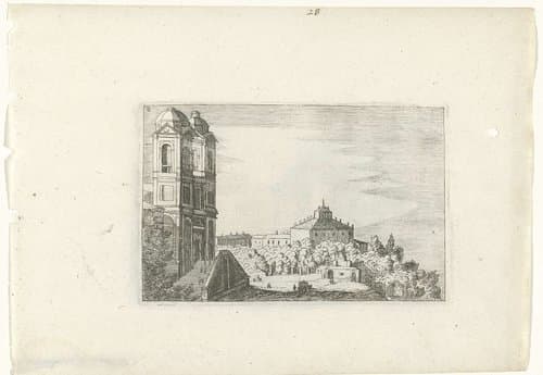 Romeinse ruïnes en kustlandschappen (serie 2) by anonymous