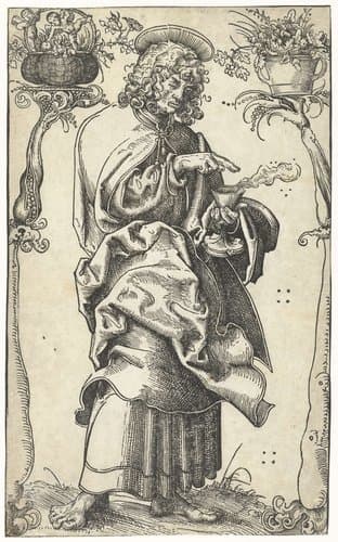 Christus, Apostelen en Paulus by Lucas Cranach (I)
