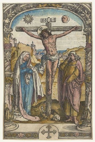 Christus aan het kruis by Lucas van Leyden