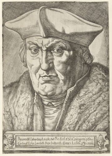 Reurendill Euhardus Amarka ... bulliacen Comes Lossen by Jan Cornelisz Vermeyen