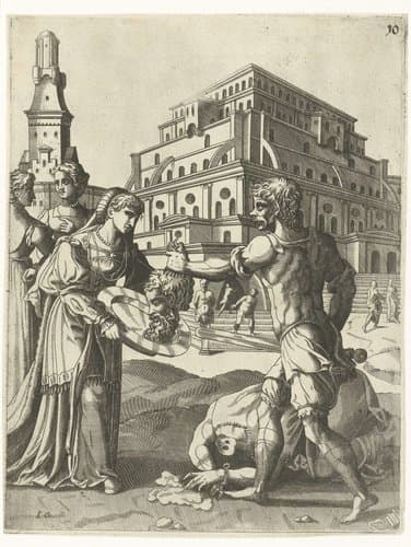 Onthoofding van Johannes de Doper by Hans Liefrinck (I)