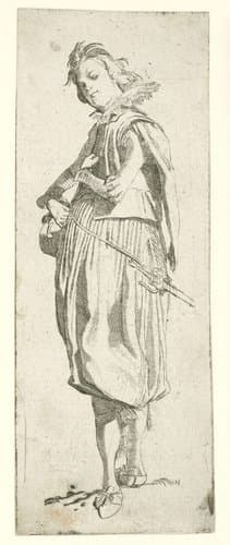 Edellieden uit verschillende landen by Willem Pietersz Buytewech