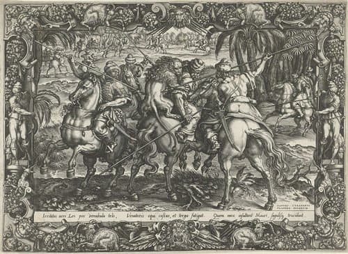 Leeuwenjacht by Harmen Jansz Muller